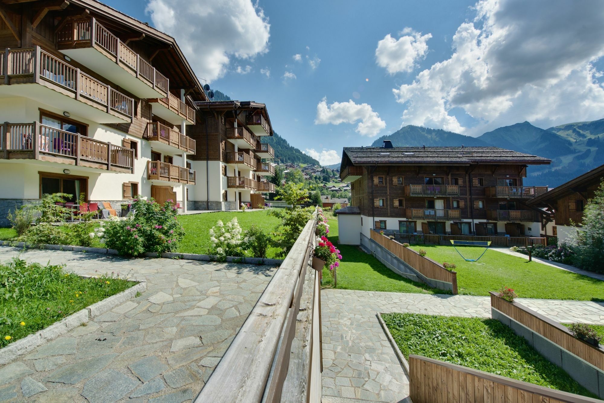 CGH Résidences&Spas Les Chalets d'Angèle Châtel Exterior foto