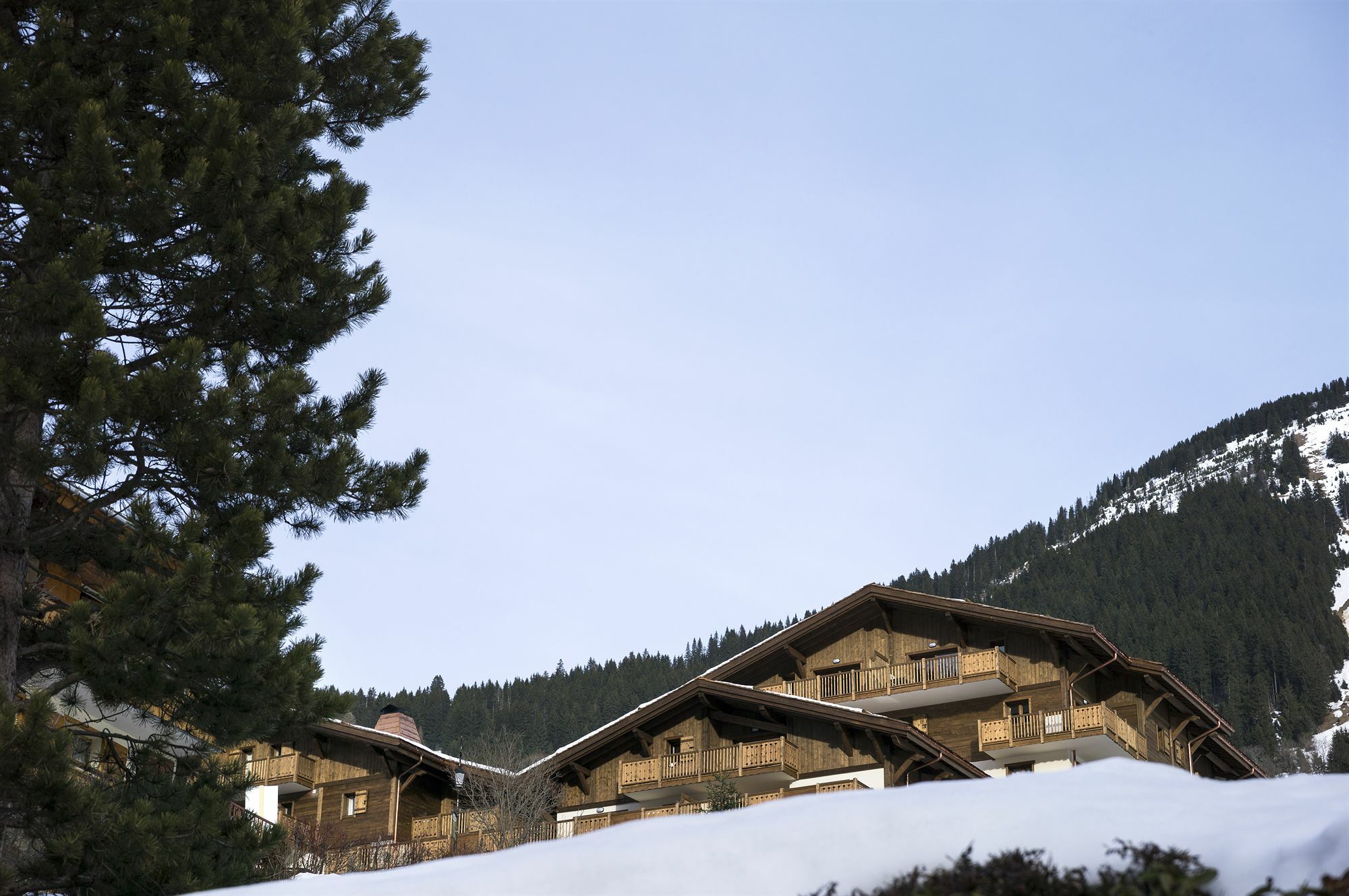 CGH Résidences&Spas Les Chalets d'Angèle Châtel Exterior foto